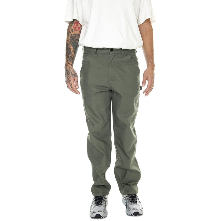 Canvas Carpenter Beetle - Pantaloni Uomo Verdi 6080113-19-0312  CAT 