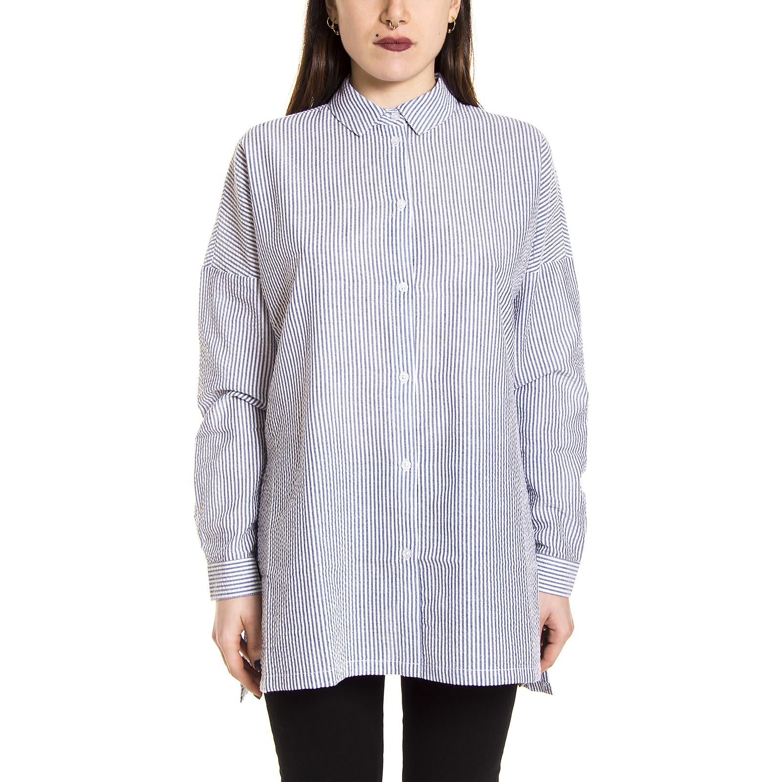 MOUNIA L/S SHIRT FADED DENIM 140840097-597  MINIMUM 