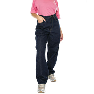 W' Brandon Pant Blue rinsed - Pantaloni Denim Jeans Donna Blu I031918.0102  CARHARTT WIP 