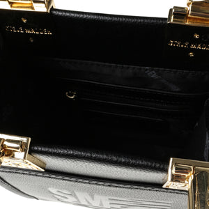 BWealth Black / Gold - Borsa Nera SMABWEALTH-B-G  STEVE MADDEN 