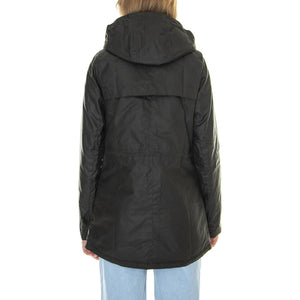 Cassley Wax Olive Classic - Giacca Invernale con Cappuccio Donna Marrone 222MLWX1080-OL71  BARBOUR 