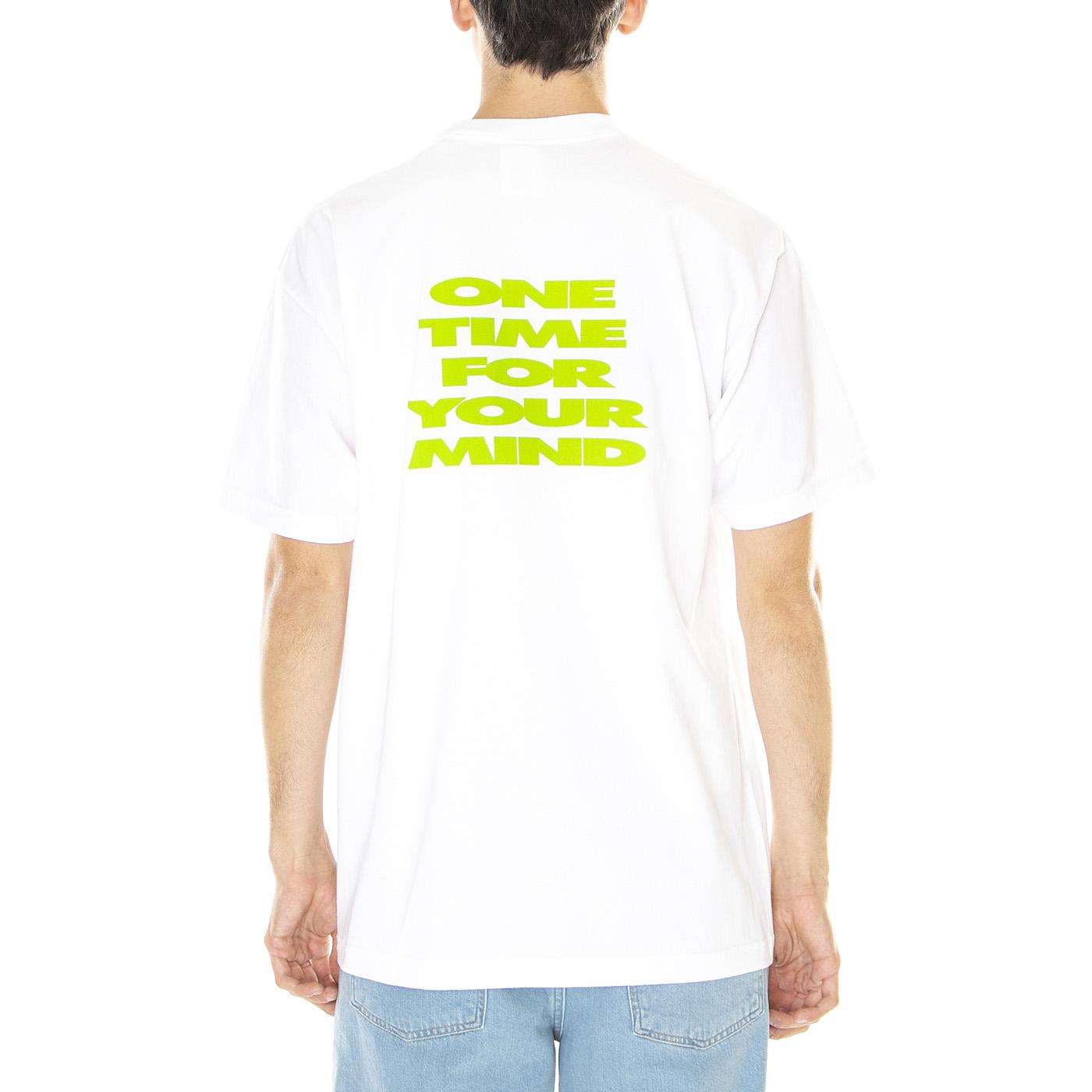 M' S/S Party Wolf Tee White - Maglietta Girocollo Uomo Bianca TS01965-WHITE  HUF 