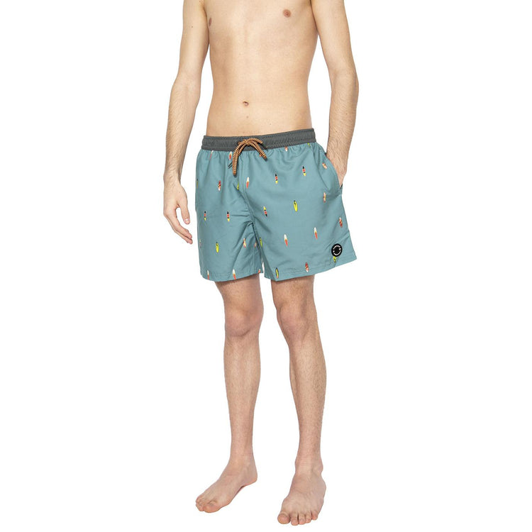 Roan Arctic Green - Costume da Bagno Uomo Verde 2712021-486  PROTEST 