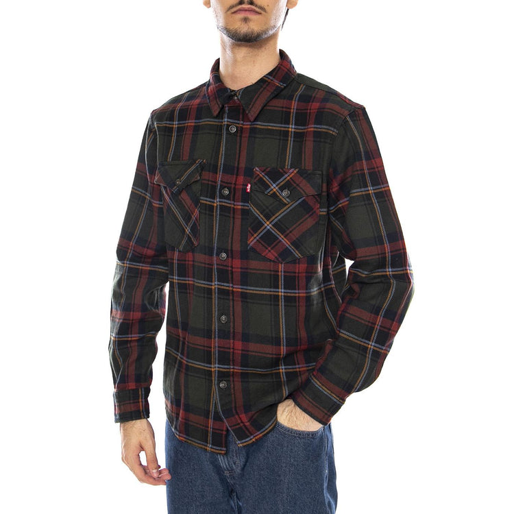 Relaxed Fit Western Herman Plaid Duffel Multi Color Shirt - Camicia Uomo Western Multicolore A1919-0066  LEVIS 