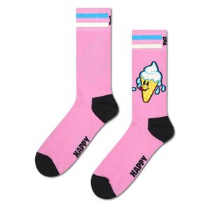 Happy Socks Ice Cream Sukat - Calzini Multicolore P002582-PINK  HAPPY SOCKS 