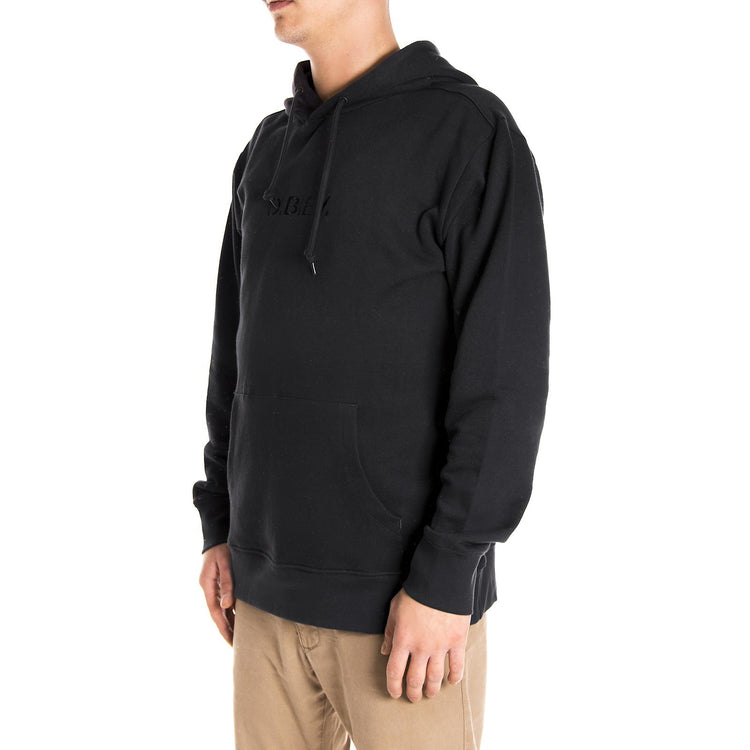 TYPE HOODED FLEECE BLACK 111610056-BLK  OBEY 