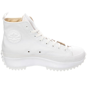 Run Star Hike Shoes - White / White / White - Scarpe Stringate Profilo Alto Uomo Bianche UK 9 170777C-184  CONVERSE 