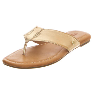 Carey Flip Gold Metallic - Sandali Donna Oro UGSCARFLGLD1142178W  UGG 