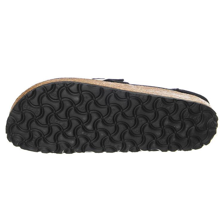 Buckley Women Black, Suede Leather - Sandali Donna Neri - Calzata Stretta 1017826  BIRKENSTOCK 