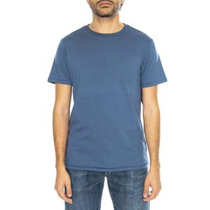 Basic S/S TLRT Koe Blue - Maglietta Girocollo Uomo Blu 22097-JOBLU  BRIXTON 