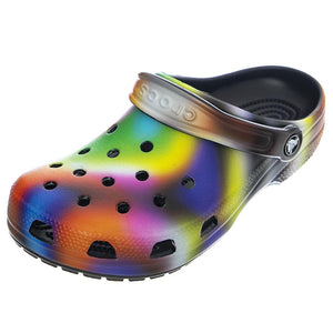 Classic Solarized Clog Black/Multi - Sandali Uomo Multicolore CR.207556-BKMI  CROCS 