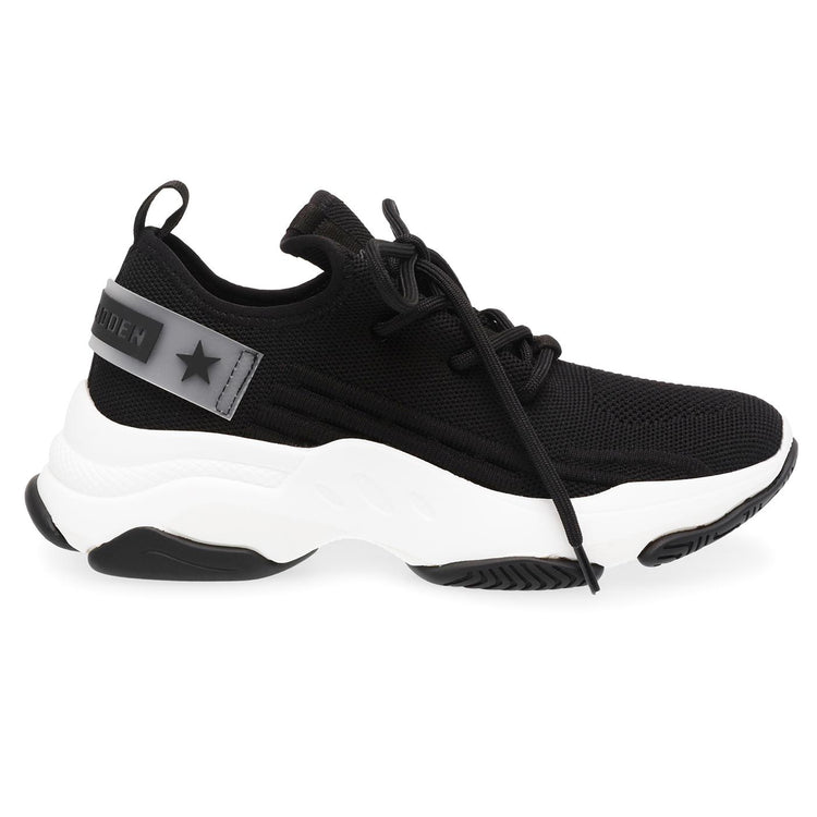 Mezure Black - Scarpe Stringate Profilo Basso Donna Nere SMPMEZURE-BLA  STEVE MADDEN 