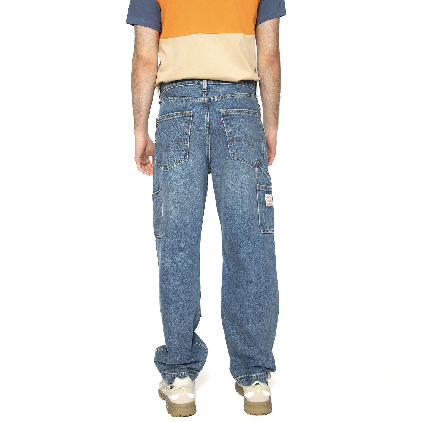 568 Loose Straight Double Knee Detroit Wash – London Store Napoli