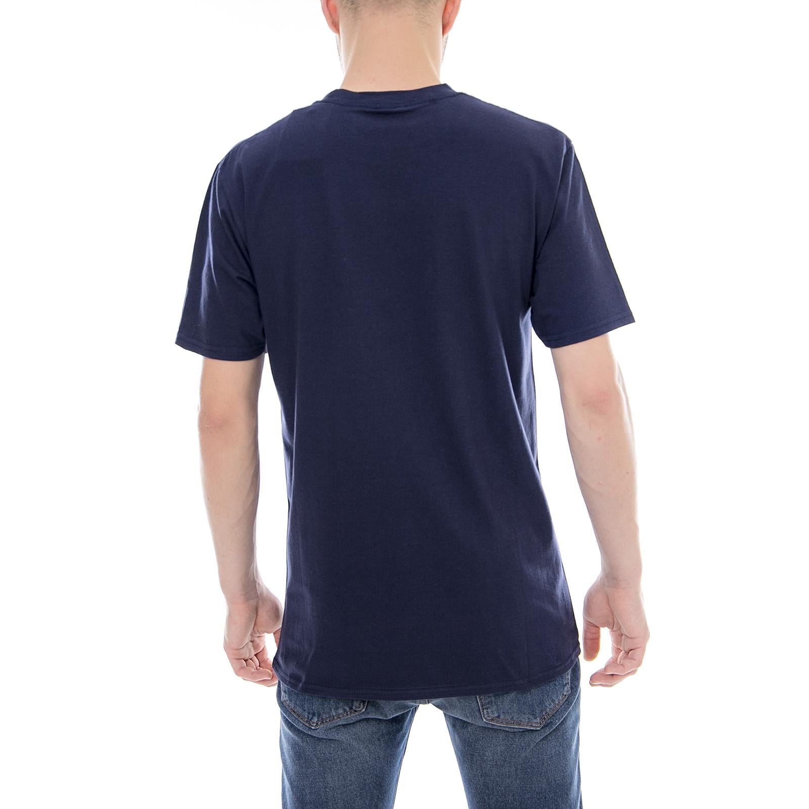 SKULL T-SHIRT NAVY MTS011-NAVY  C1RCA 