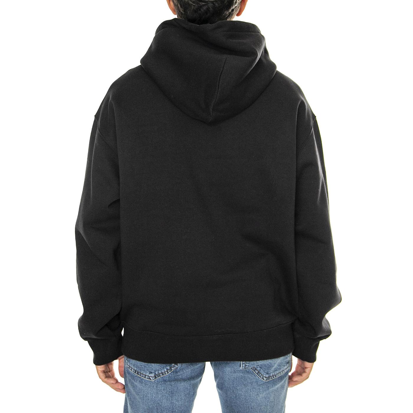 Hooded Brown Ducks Sweat Black - Felpa con Cappuccio Uomo Nera I033930.89XX  CARHARTT WIP 