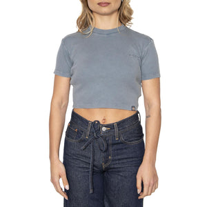 Plentywood Tee SS Stormy Weather - Maglietta Girocollo Donna Blu DK0A866FG701  DICKIES 