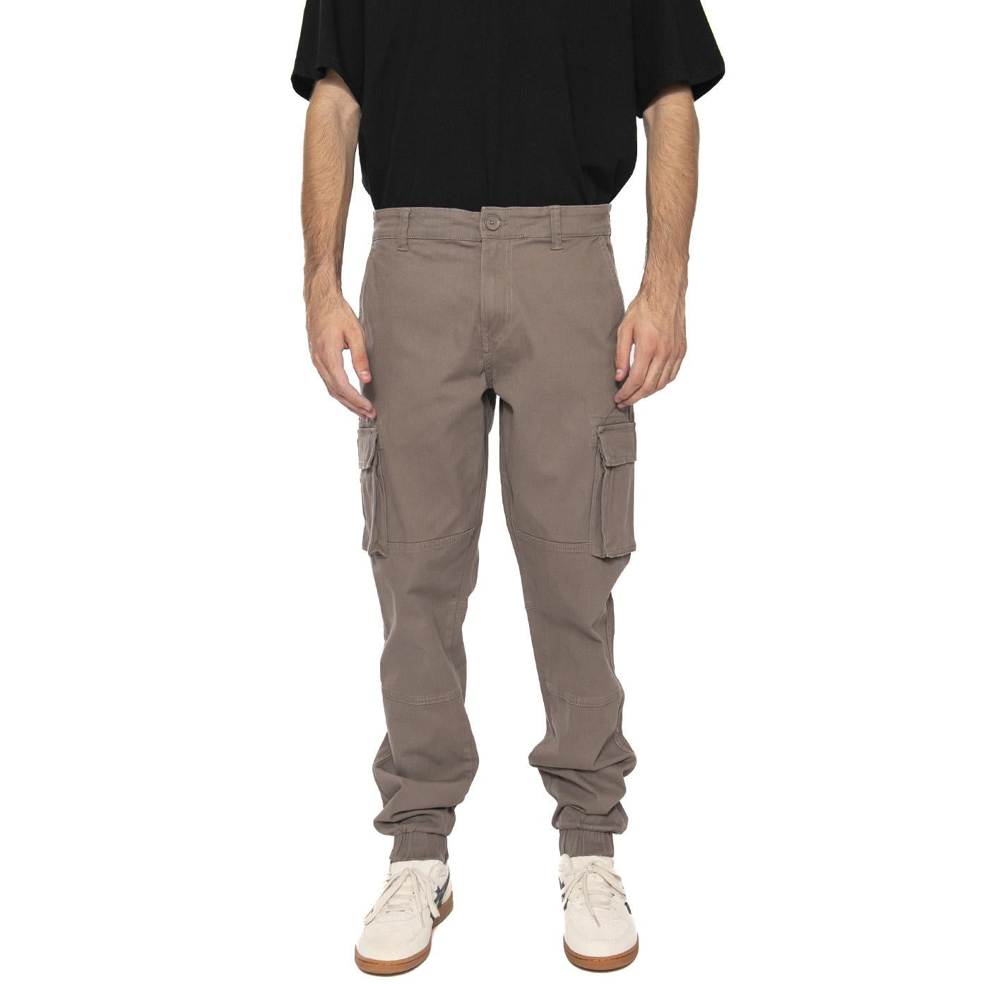 Onscam Stage Cargo Cuff Life 6687 Noos Falcon Brown - Pantaloni Uomo Marroni 22016687-FAL  ONLY & SONS 