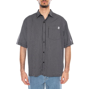 Millbury Shirt SS Black/White - Camicia Maniche Corte Uomo Nera/Bianca I036551.0D2.67. 0D2.67 EDWIN 