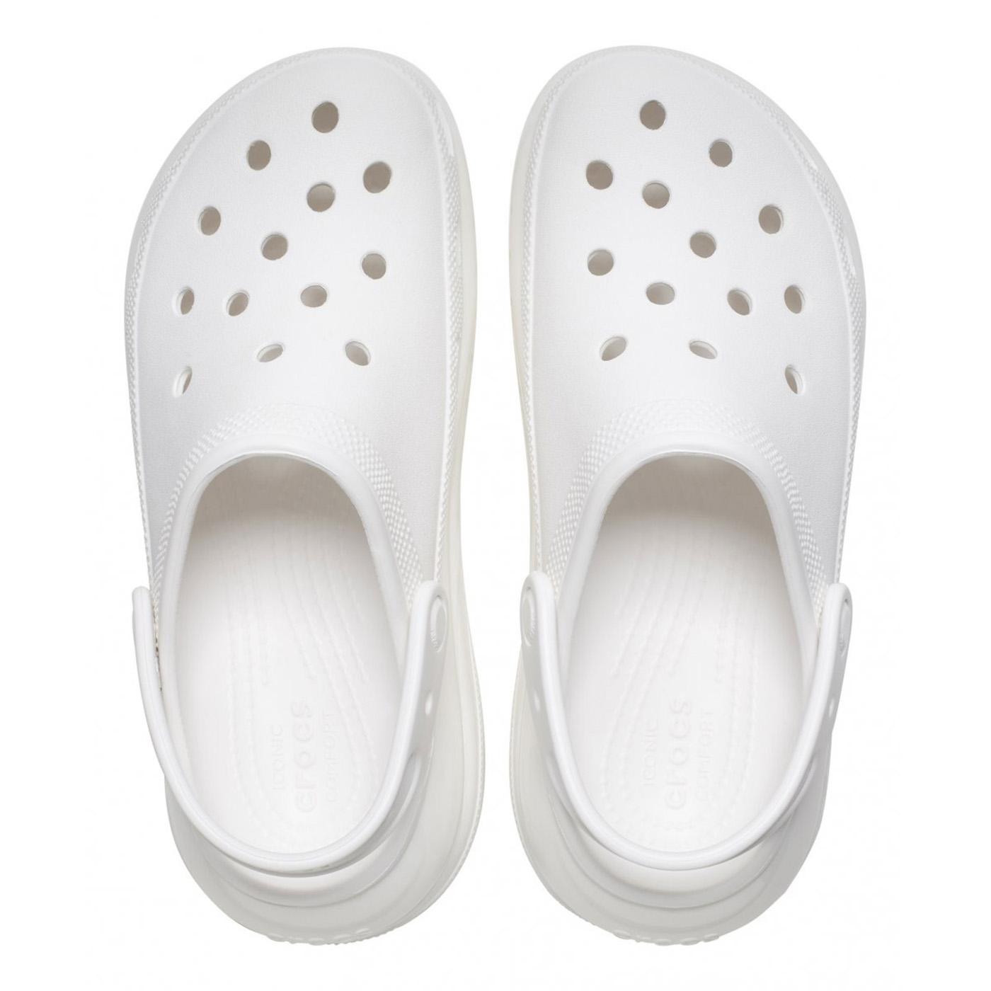 M' Classic Mega Crush Clog W WHI - Sandali Uomo Bianchi CR.207988-WHI . CROCS 