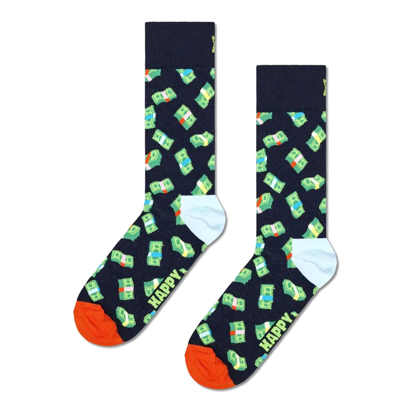 Money Money Sock Happy Socks -- Calze Uomo Multicolore MNY01-6500 6500 HAPPY SOCKS 