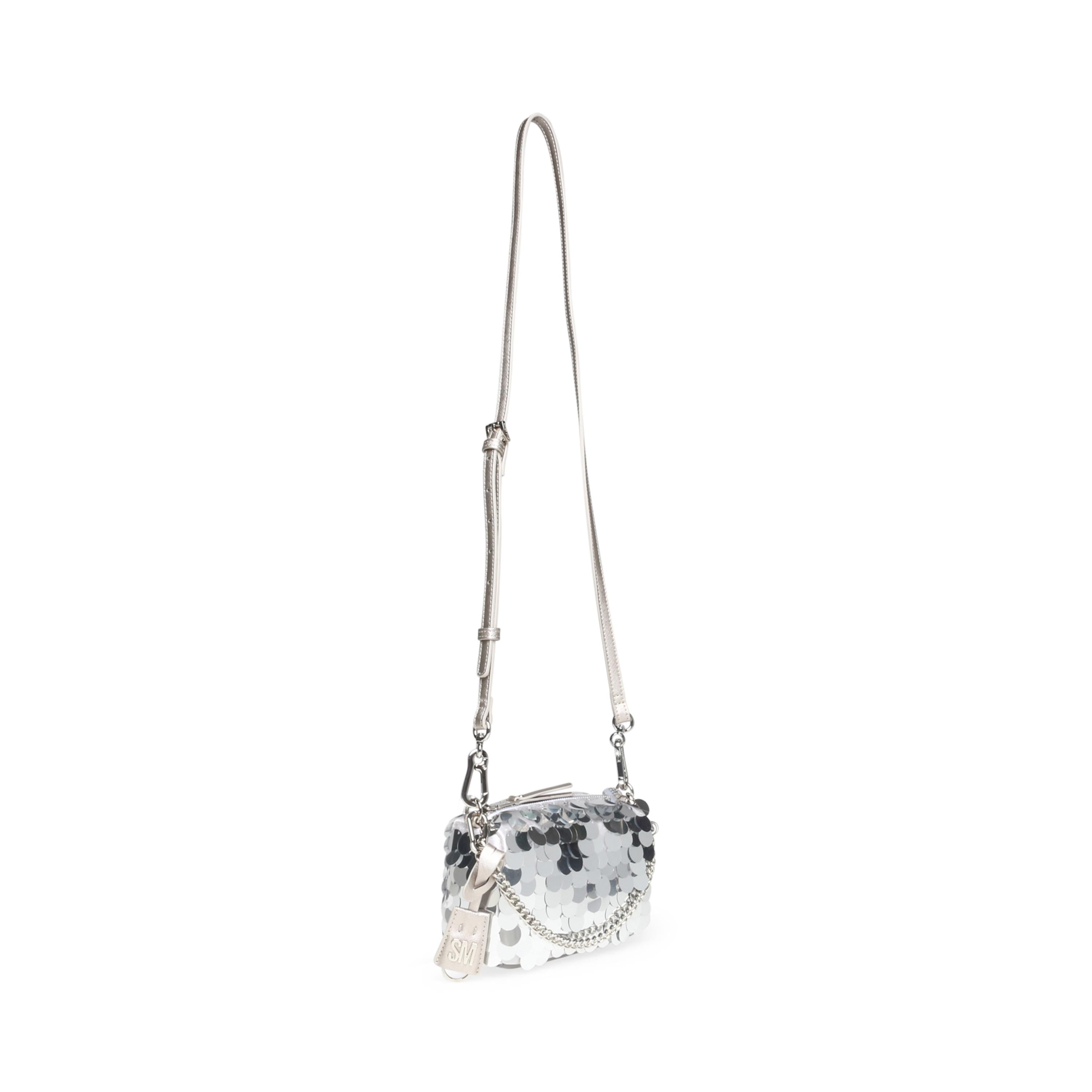 BNoble-P Silver - Borsa a Tracolla Argento SMABNOBLE-P-SIL  STEVE MADDEN 