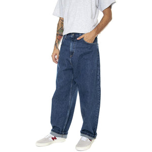 Brandon Pant Blue stone washed - Pantaloni Denim Jeans Uomo Blu I031246-0106  CARHARTT WIP 