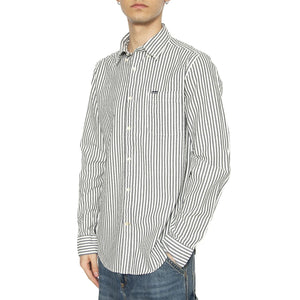 Cresswell Seersucker Shirt Navy - Camicia Uomo Multicolore MSH5577-NAVY  BARBOUR 