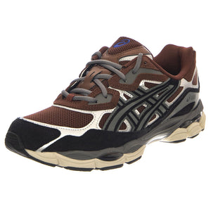 Gel-NYC Reddish Brwon / Black - Scarpe Stringate Profilo Basso Uomo Multicolore 1203A383-200  ASICS 