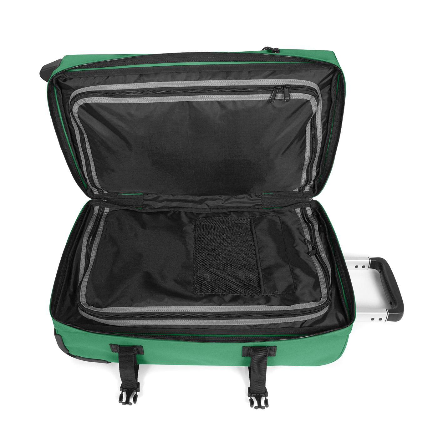 Transit'R S Grass Green - Valigia Trolley con Rotelle Verde EK0A5BA75A91  EASTPAK 