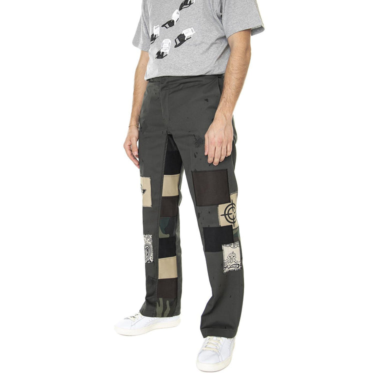 M' Andrew Burgess 874 Pant Olive Green - Pantaloni Uomo Verdi DK0A4YUKOGX1  DICKIES 