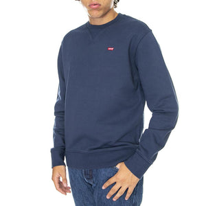 New Original Crew Dress Blues - Felpa Girocollo Uomo Blu 35909-0001  LEVIS 