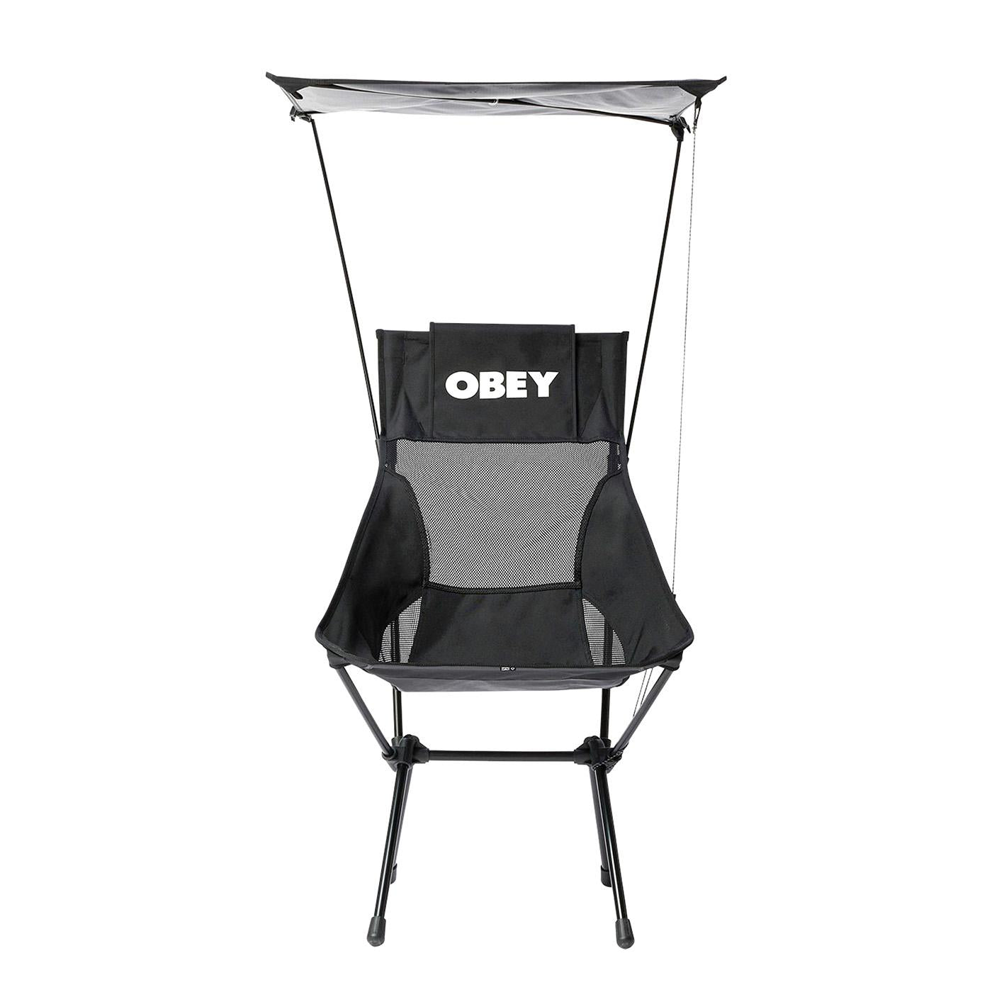 OBEY x HELINOX Personal Chair Shade Black - Sedia Pieghevole Nera 36227-BLK  OBEY 