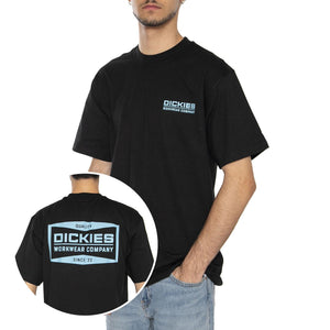 Boliva Tee SS Black - Maglietta Girocollo Uomo Nera DK0A87QKBLK1  DICKIES 