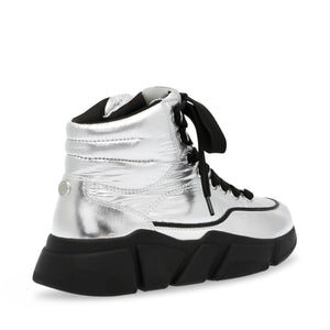 Gameplan Silver - Scarpe Stringate Profilo Alto Donna Argento SMPGAMEPLAN-SIL  STEVE MADDEN 