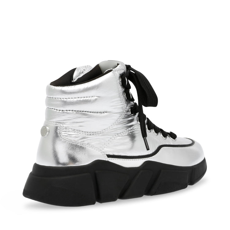 Gameplan Silver - Scarpe Stringate Profilo Alto Donna Argento SMPGAMEPLAN-SIL  STEVE MADDEN 