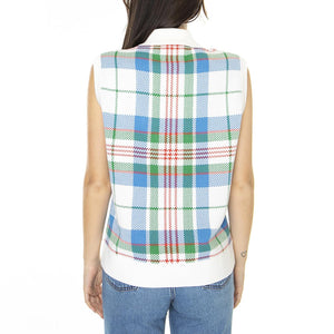 W' Pullover Zik - Smanicato in Maglia Donna Multicolore AF4949-ZIK  LACOSTE 