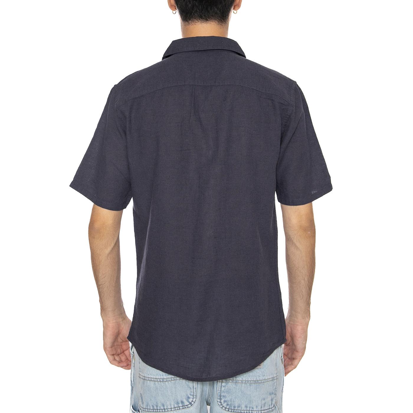 Onscaiden Life Solid Resort Blue - Camicia Mancihe Corte Uomo Blu 22025116-BLUE  ONLY & SONS 