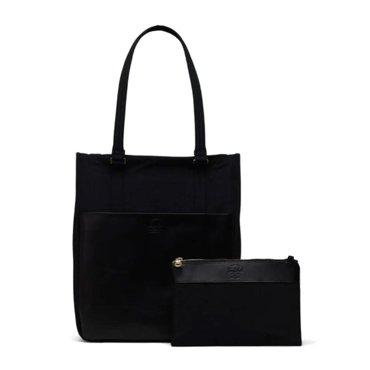 Orion Tote Large Black - Borsa in Pelle Nera con Borsello Incluso 11009-03608-OS  HERSCHEL 
