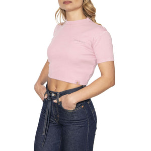 Plentywood Tee SS Lilas - Maglietta Girocollo Donna Rosa DK0A866FK391  DICKIES 