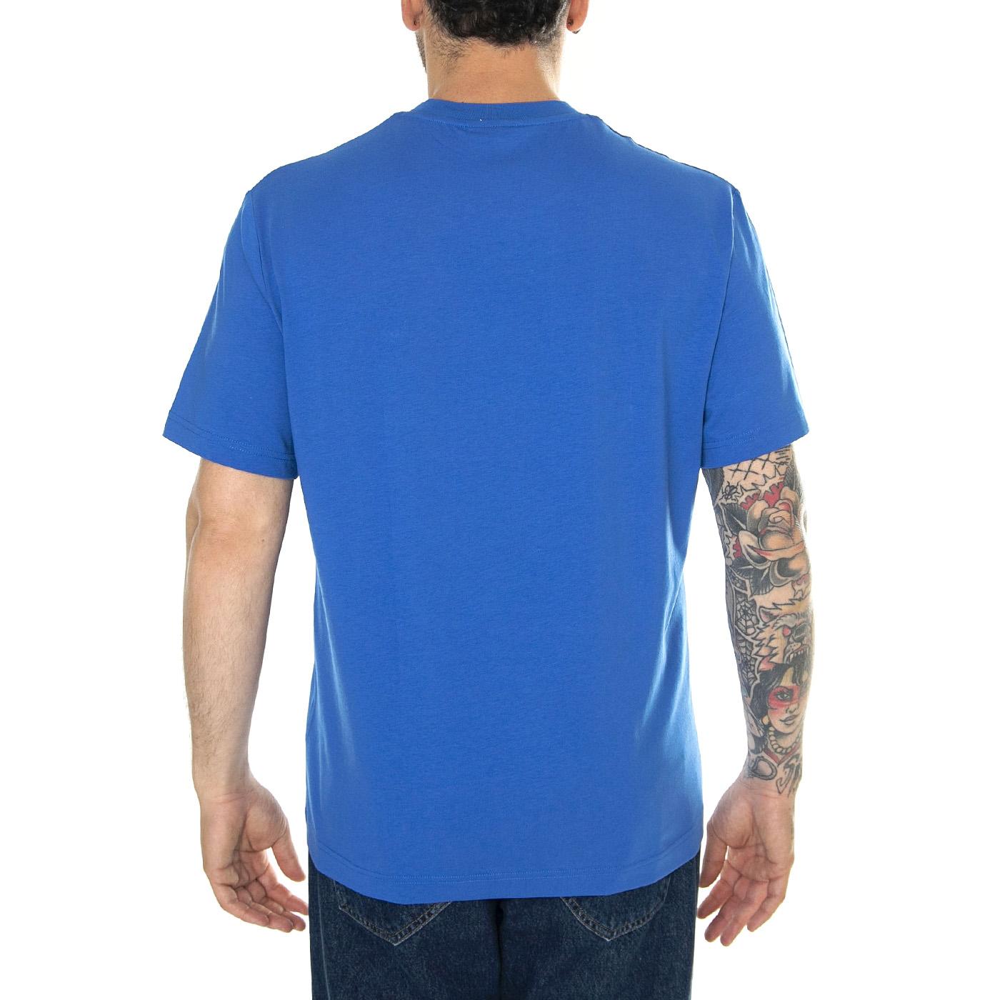 T-Shirt IXW Blue - Maglietta Girocollo Uomo Blu TH7318-IXW  LACOSTE 