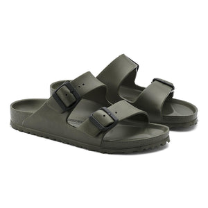 Arizona Eva Sandal Calzata Stretta - Khaki - Sandali Uomo Beige 129491  BIRKENSTOCK 