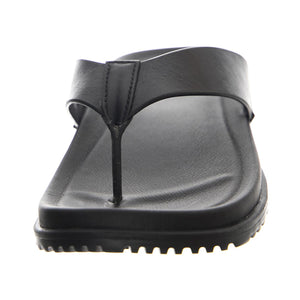 Wainscott Flip Black Leather - Sandali Uomo Neri UGMWAIFLBLLE1117475M  UGG 