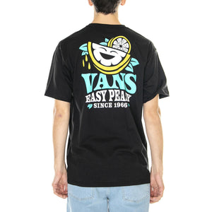 M' Easy Peasy S/S Tee Black - Maglietta Girocollo Uomo Nera VN0006CZBLK1  VANS 