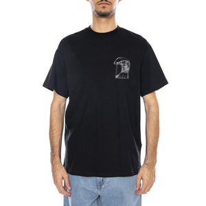 S/S Okniceok 02 T-Shirt Black- Maglietta Girocollo Uomo Nera I035550.89XX  CARHARTT WIP 