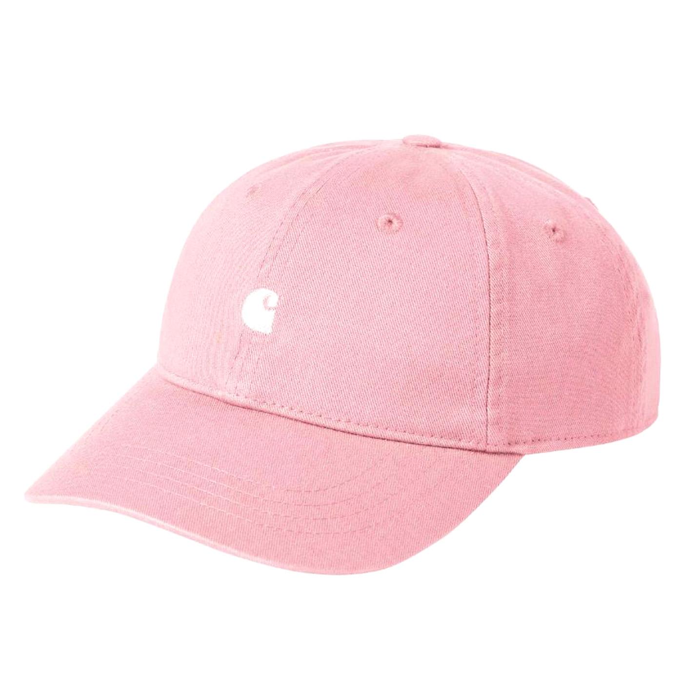 W' Madison Logo Cap Air Pink / White - Cappellino con Visiera Rosa I034606.2QDXX  CARHARTT WIP 