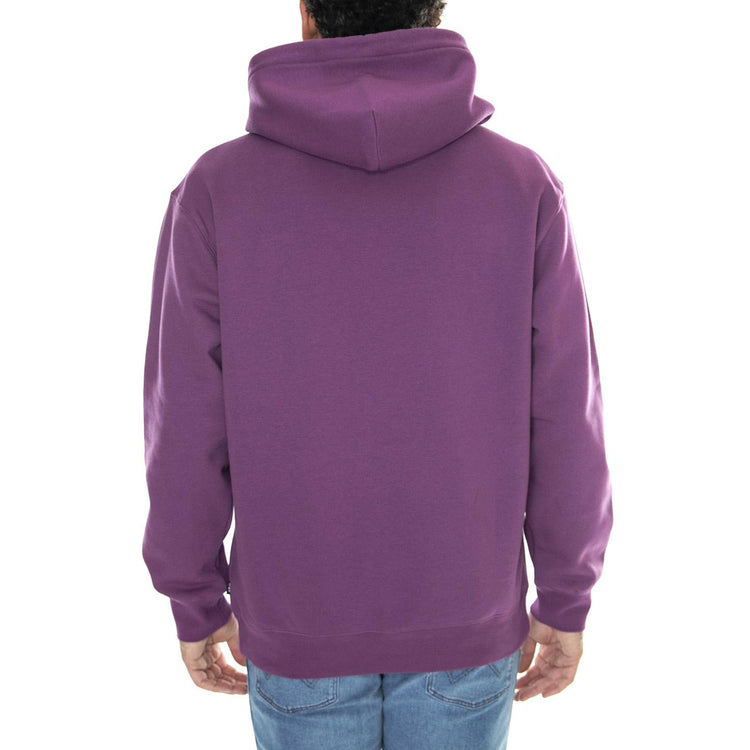 Bad Cat P/O Hoodie Grape - Felpa con Cappuccio Uomo Viola PF00637-GRAPE  HUF 