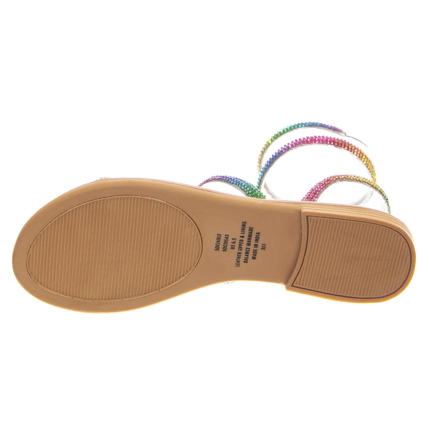 Sociable Rainbow Sandals - Sandali Donna Multicolore SMSSOCIABLE-RAI  STEVE MADDEN 