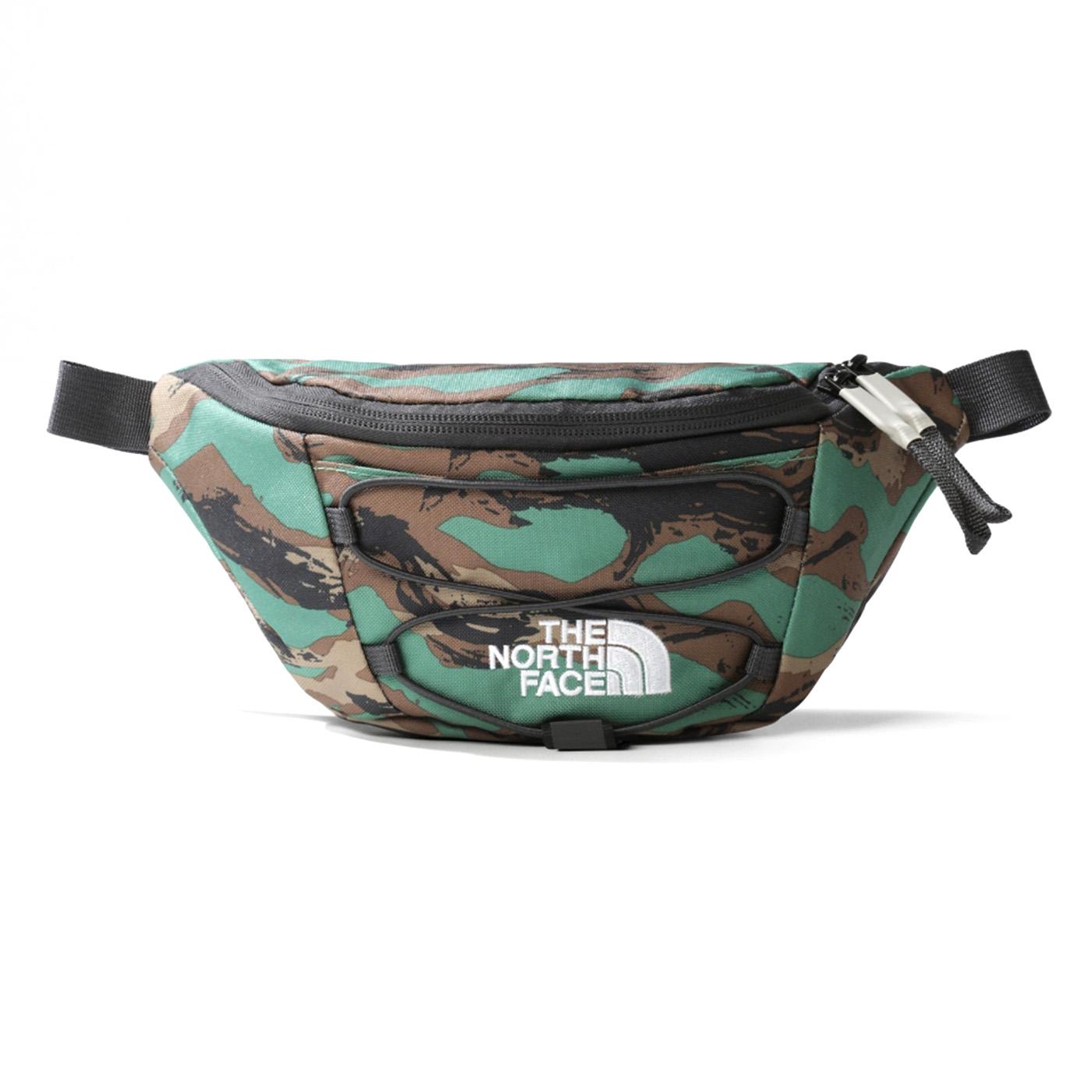 Jester Lumbar Deep Green / Sage Green / Pntd Cm Print / Gray - Marsupio Multicolore NF0A52TMI3A1  THE NORTH FACE 