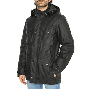 Winter Sapper Wax Sage / Greenloch Tartan - Giacca Uomo Verde MWX2203-SG51  BARBOUR 