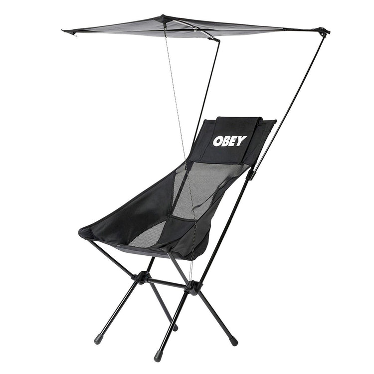 OBEY x HELINOX Personal Chair Shade Black - Sedia Pieghevole Nera 36227-BLK  OBEY 